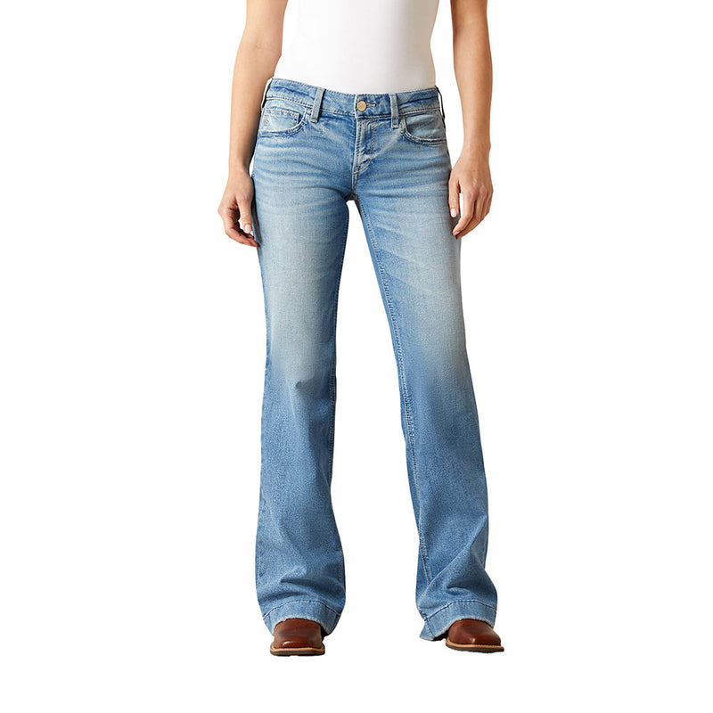 Ariat Women's Clara Mid Rise Yuba Jean