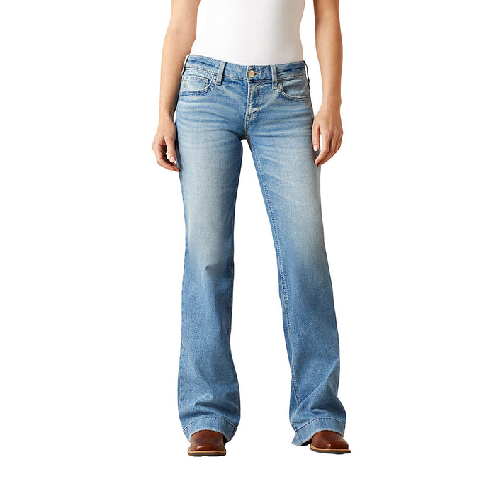 Ariat Women's Clara Mid Rise Yuba Jean