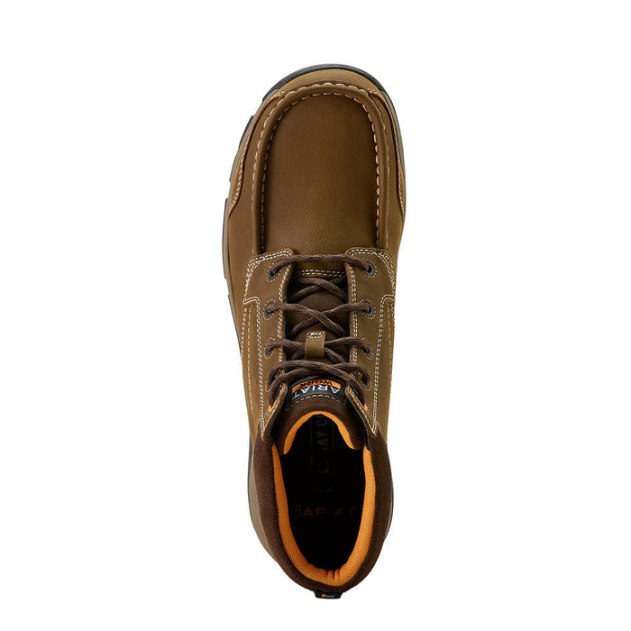 Ariat Men's Edge Chukka 6in Brown Composite Toe Work Boot