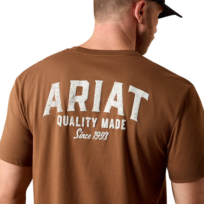 Ariat Men's Soft Silt Quality Wood States Tee Shirt
