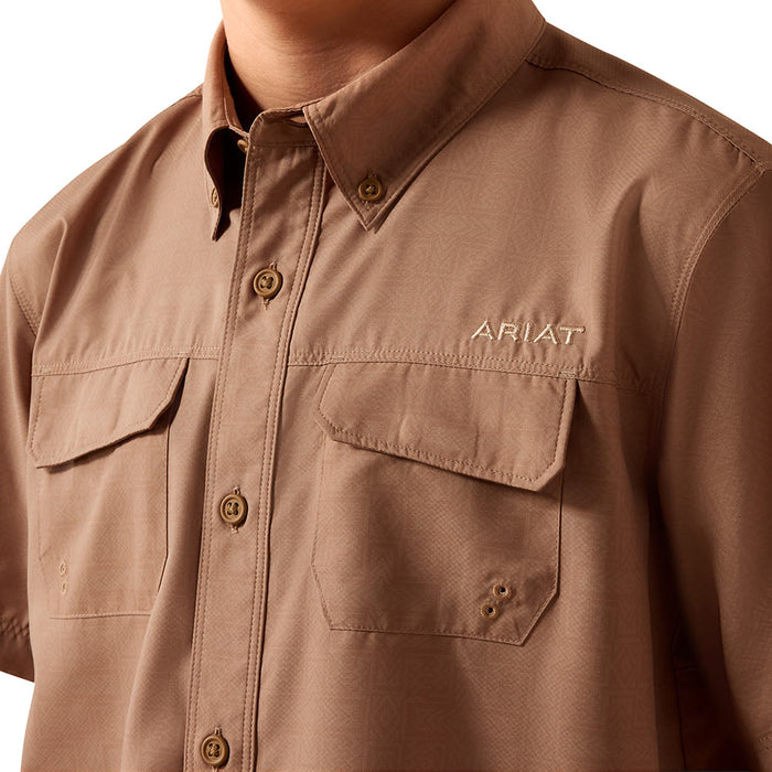 Ariat Boy's Printed VentTek Outbound Cartouche Shirt