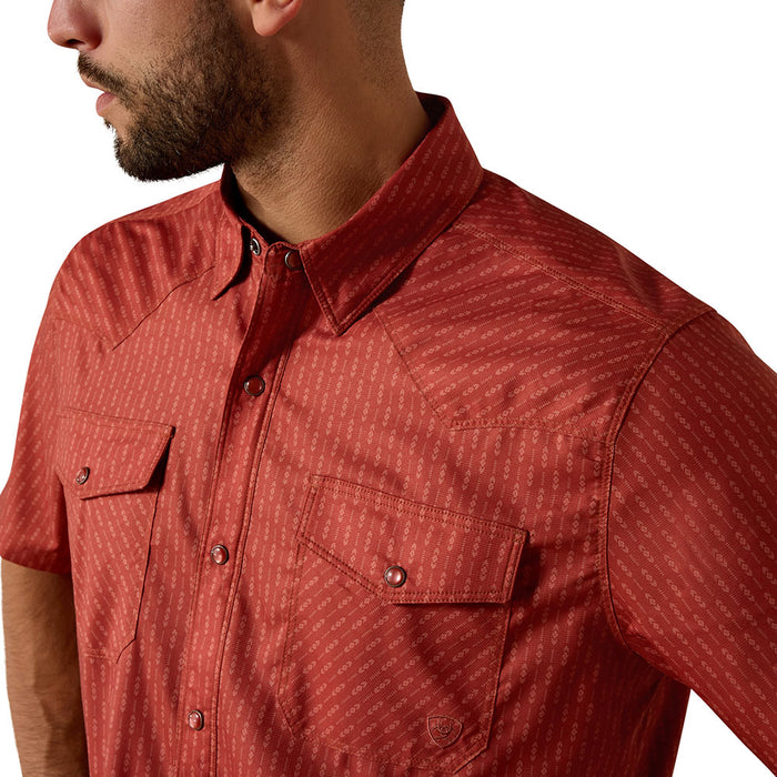 Ariat Men's Printed VentTek Chili Fitted Shirt
