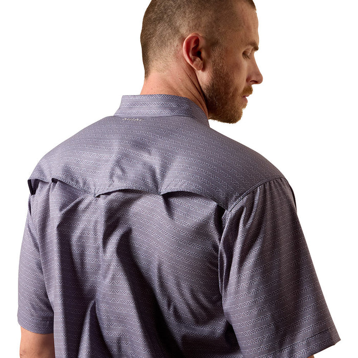 Ariat Men's Dark Denim Print VentTek Shirt