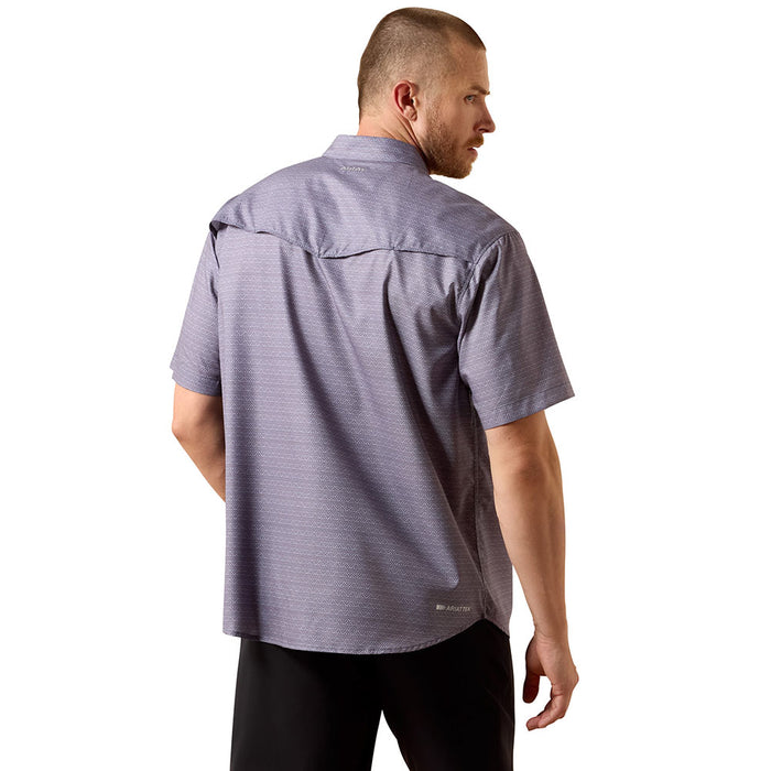 Ariat Men's Dark Denim Print VentTek Shirt