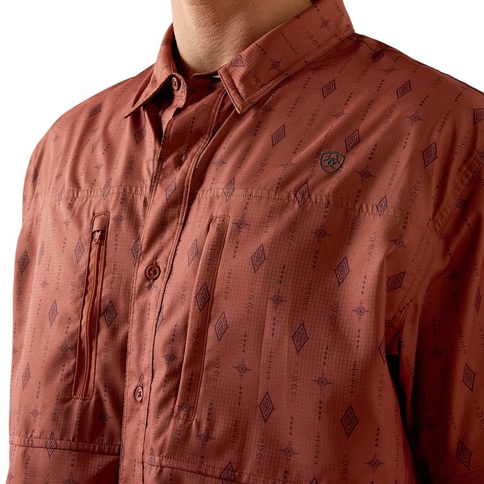Ariat Men's Copper Printed VentTek Shirt