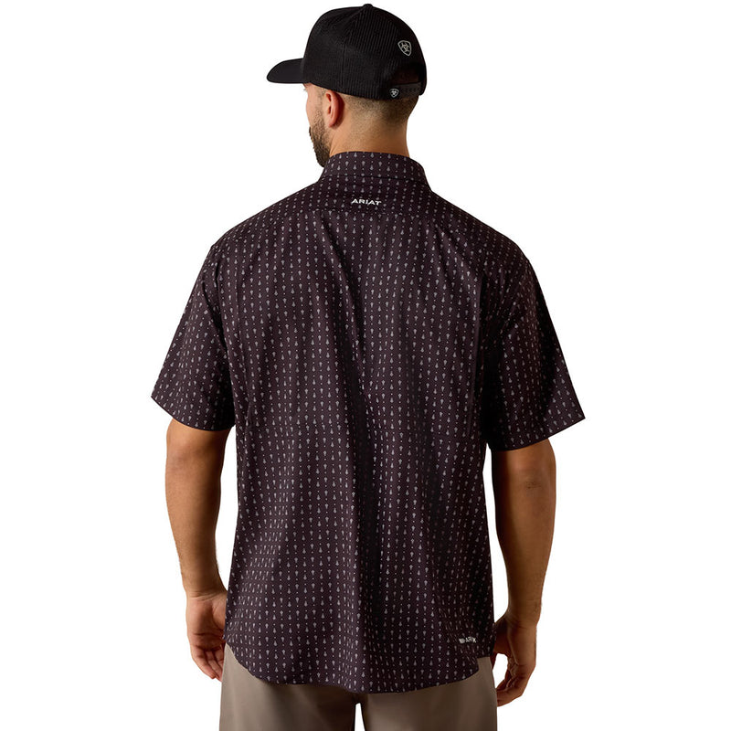 Ariat Men's Black Printed VentTek Shirt