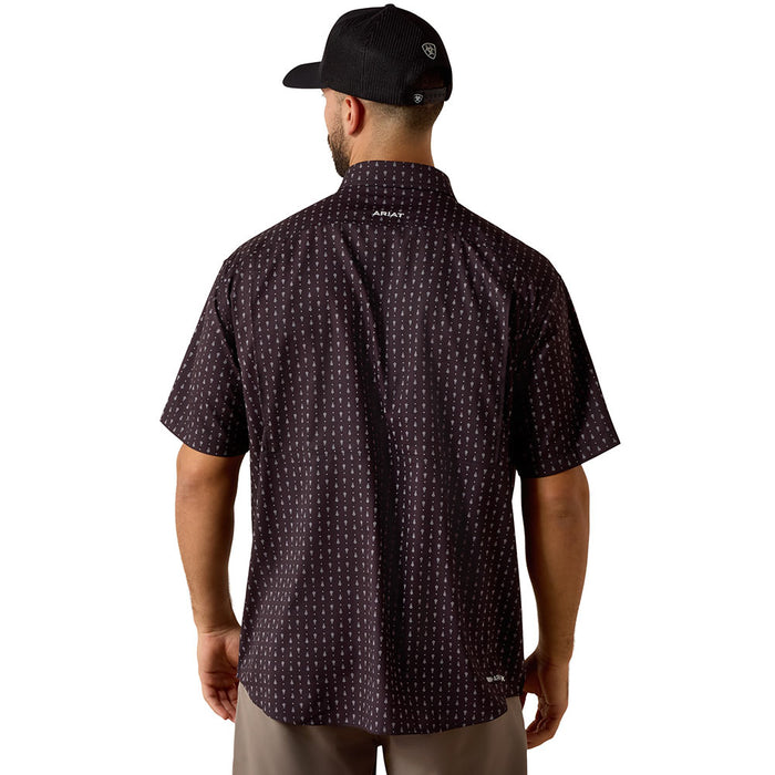 Ariat Men's Black Printed VentTek Shirt