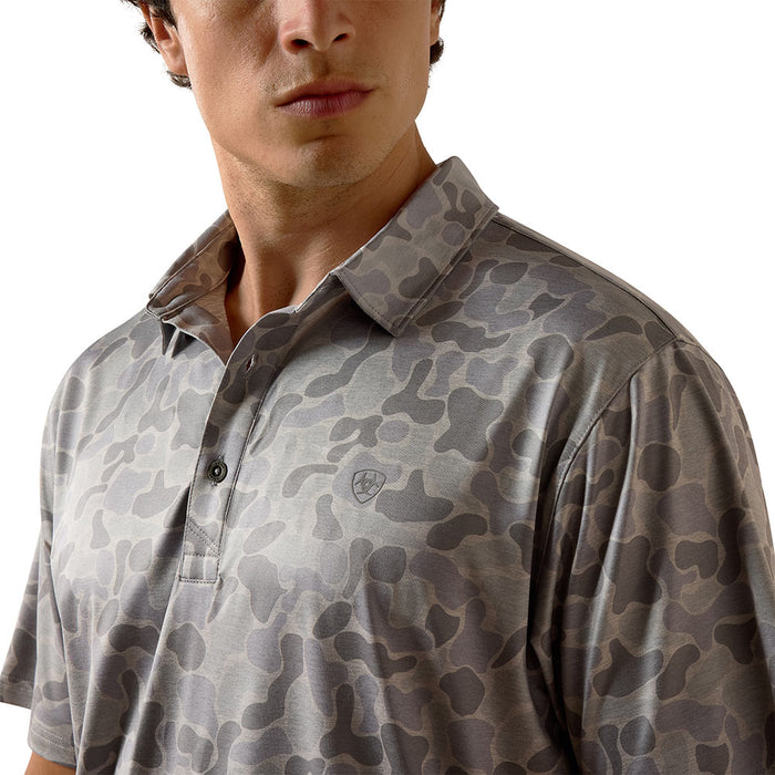 Ariat Men's Sky Rocket Camo Print Polo