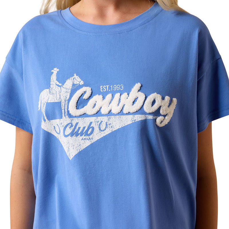 Ariat Women's Ultramarine Cowboy Club Tee Shirt