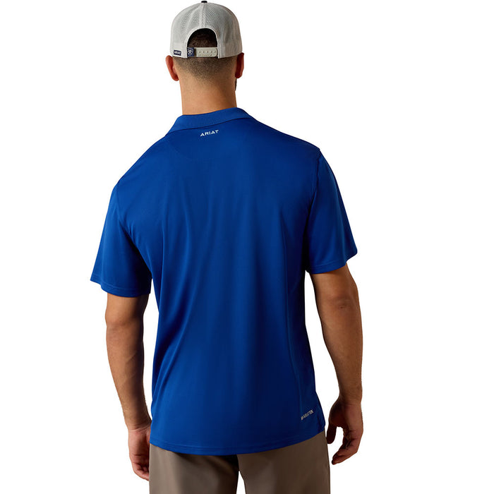 Ariat Men's Blue Quartz Tek Polo