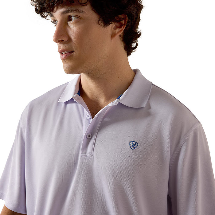 Ariat Men's Purple Tek Polo