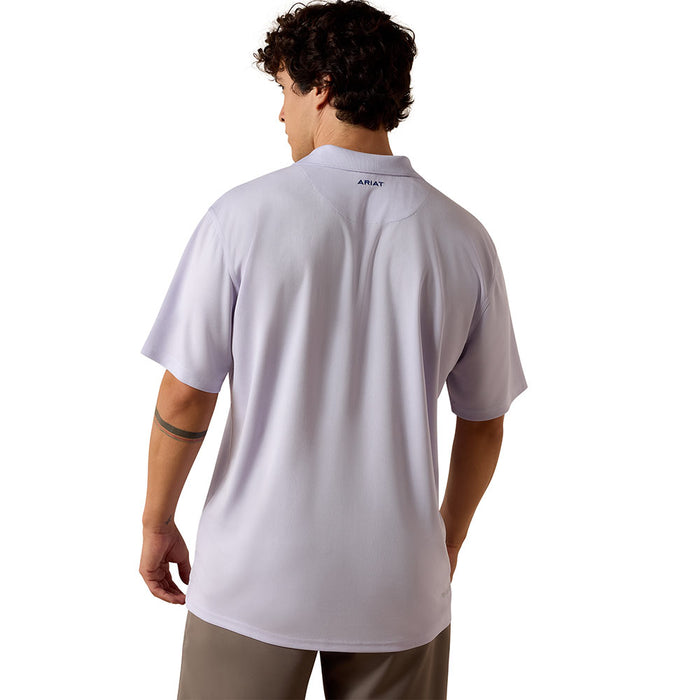 Ariat Men's Purple Tek Polo