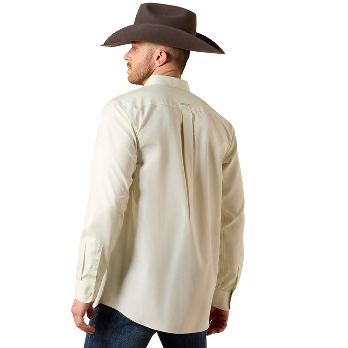 Ariat Men's Laurel Green Wrinkle Free Fitted Shirt