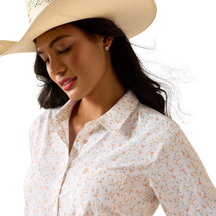 Ariat Women's Kirby Cornhusk Floral Pro Shirt