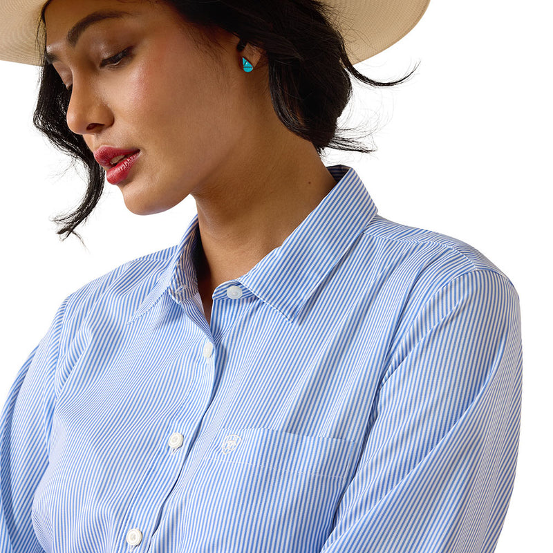 Ariat Women's Kirby Pro Ultramarine Stripe Shirt