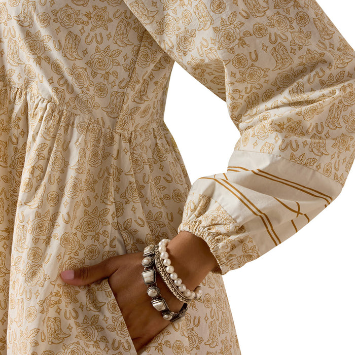 Ariat Women's Boots 'N' Roses Dress