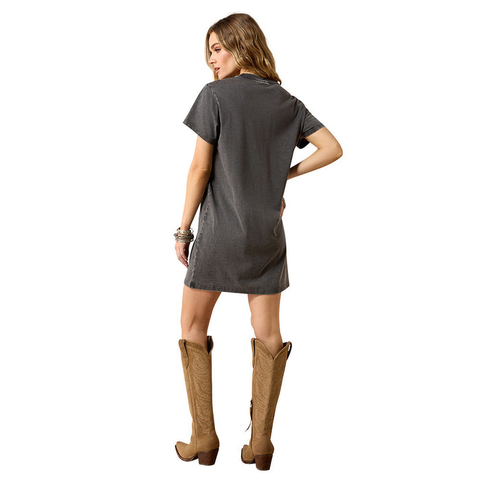 Ariat Women's Charcoal Wild West Tee Shirt Dress