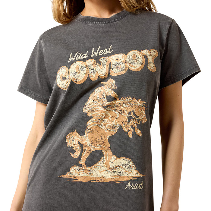 Ariat Women's Charcoal Wild West Tee Shirt Dress