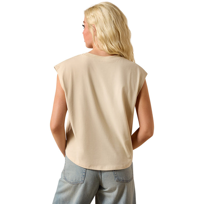 Ariat Women's Oyster Grey Cool It Cowboy Tee Shirt