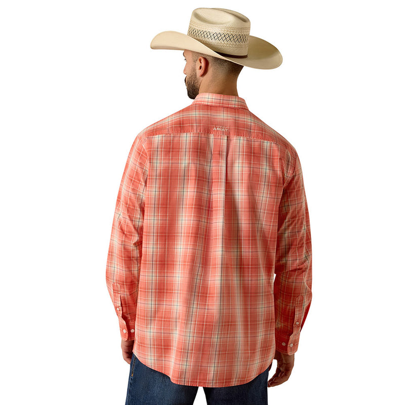 Ariat Men's Hot Coral Pro Noble Shirt