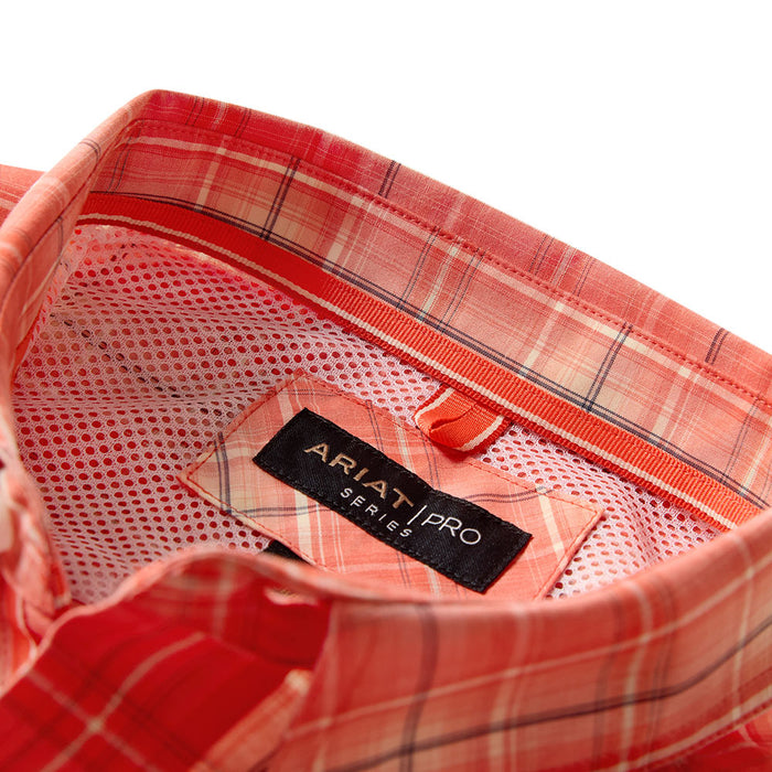 Ariat Men's Hot Coral Pro Noble Shirt
