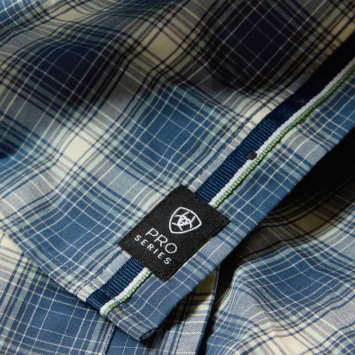 Ariat Men's Pro Scottie Key Largo Plaid Shirt