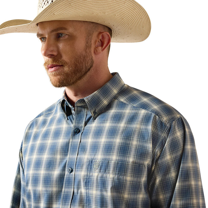 Ariat Men's Pro Scottie Key Largo Plaid Shirt