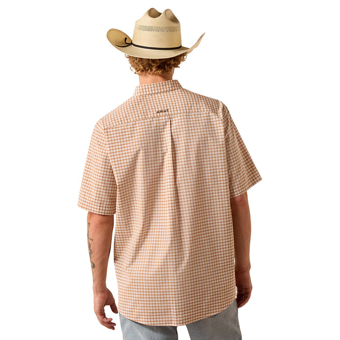 Ariat Men's Almond Plaid Pro Niles Shirt