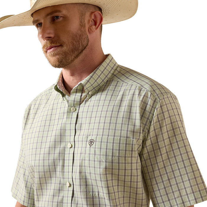 Ariat Men's Laurel Green Wrinkle Free Will Shirt