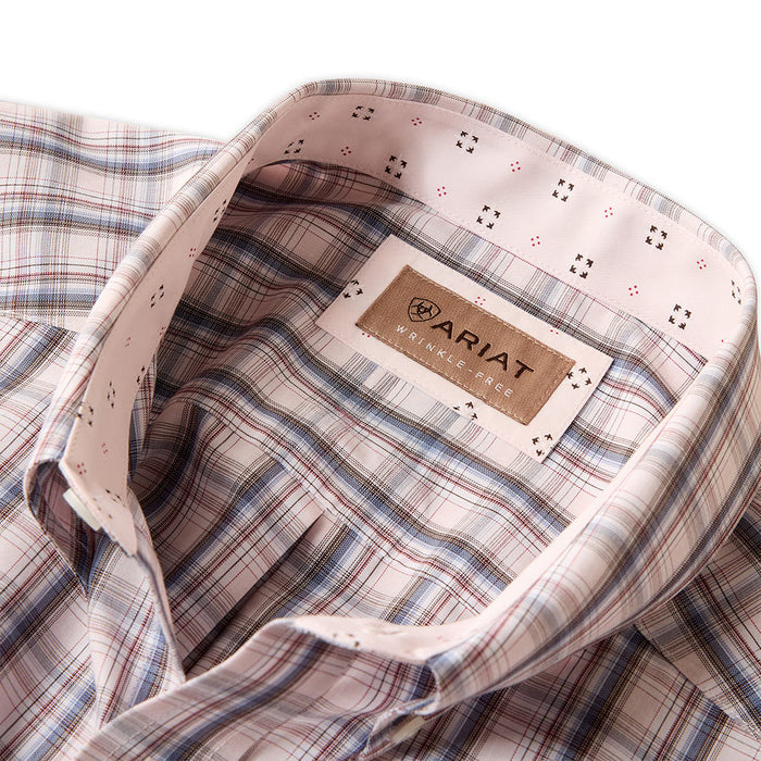 Ariat Men's White Wrinkle Free Wolcott Shirt