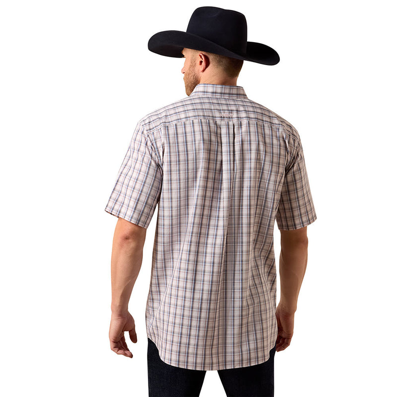 Ariat Men's White Wrinkle Free Wolcott Shirt