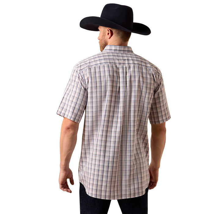 Ariat Men's White Wrinkle Free Wolcott Shirt