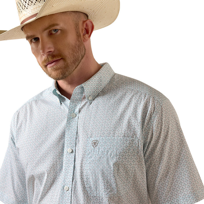 Ariat Men's White Wrinkle Free Welsh Shirt