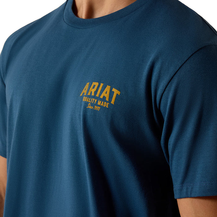 Ariat Men's Key Largo Quality Wood States Tee Shirt