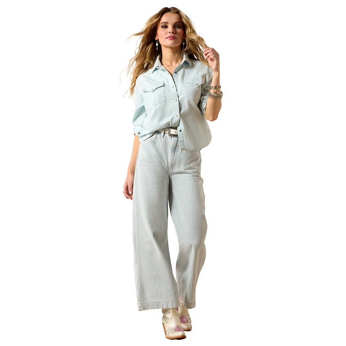 Ariat Women's Ultra High Rise Jazmine Wide Leg Jean