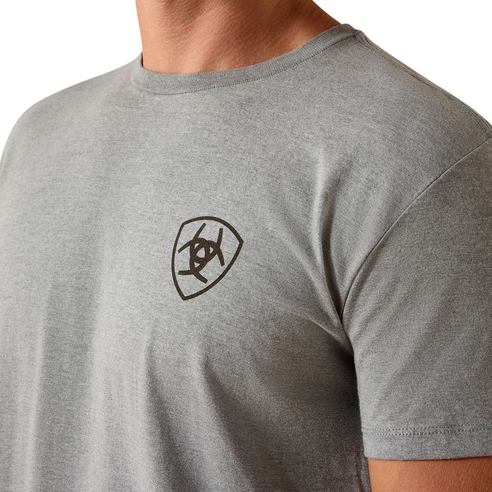 Ariat Men's Banner Badge Iceberg Tee Shirt