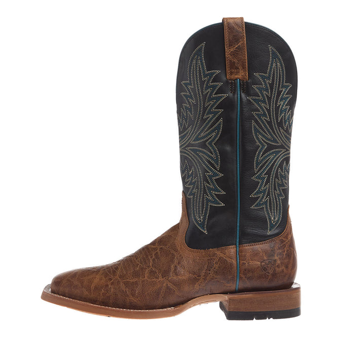Ariat Men's Cowhand Smoked Tan Vamp True Black Top