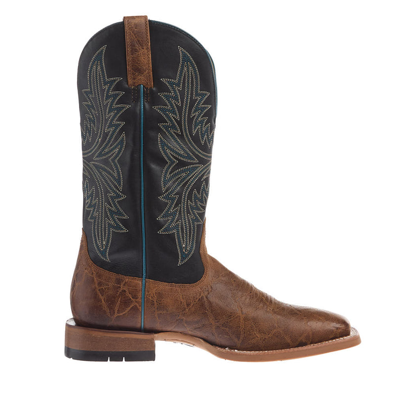Ariat Men's Cowhand Smoked Tan Vamp True Black Top