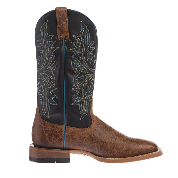 Ariat Men's Cowhand Smoked Tan Vamp True Black Top