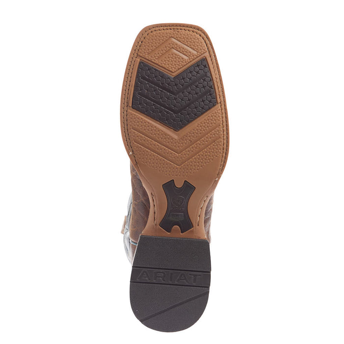 Ariat Men's Cowhand Smoked Tan Vamp True Black Top