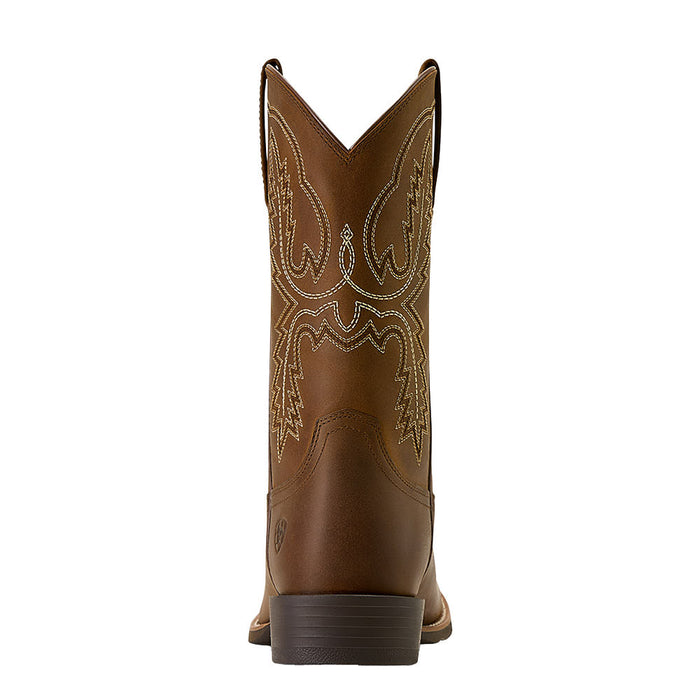 Ariat Men's Sport Stratten Distressed Brown Vamp and Top Round Toe