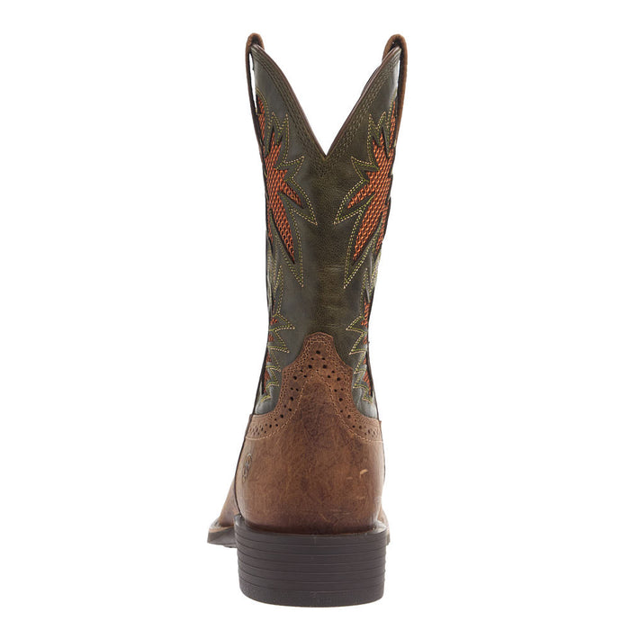 Ariat Men's Sport Cool VentTEK Buff Tan Dusty Olive Top