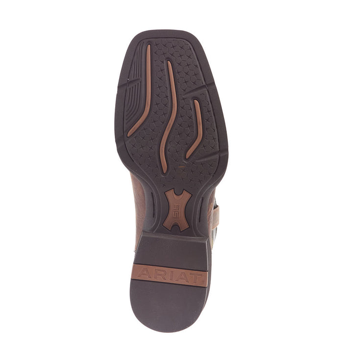 Ariat Men's Sport Cool VentTEK Buff Tan Dusty Olive Top