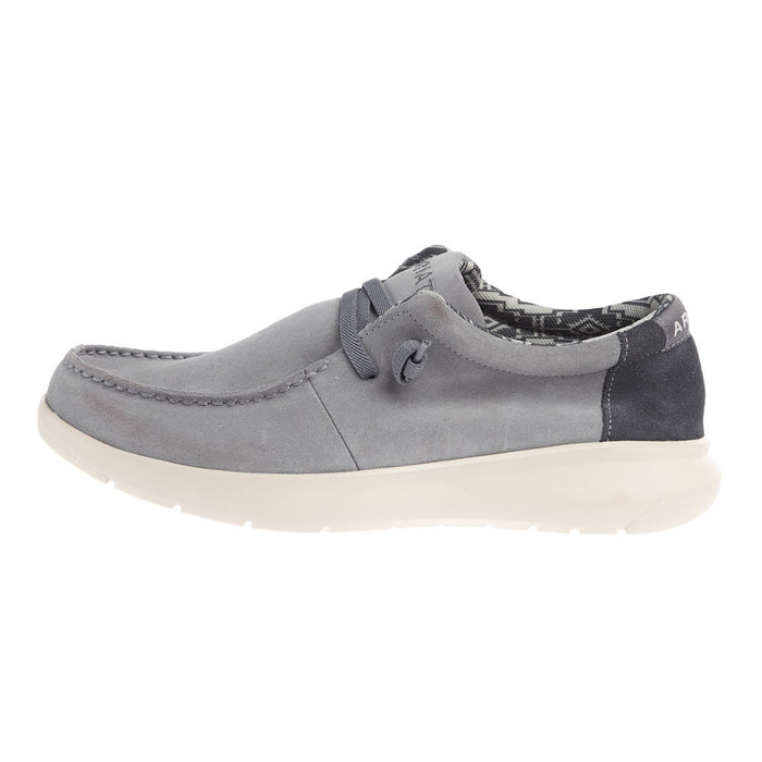Ariat Men's Hilo Castlerock Grey Suede Casual Shoe