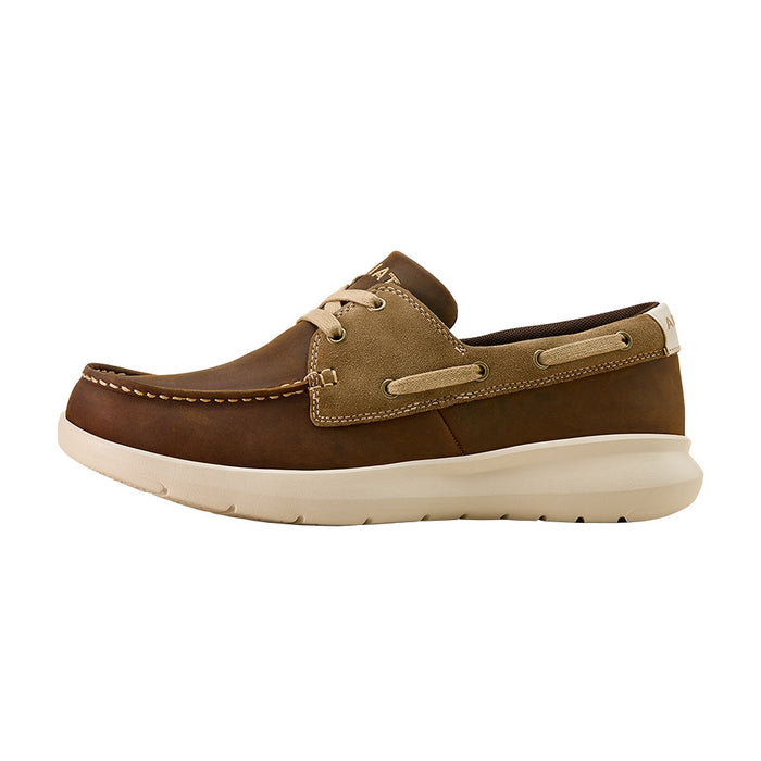 Ariat Men's Hilo Shore Distressed Brown Casual Shoe