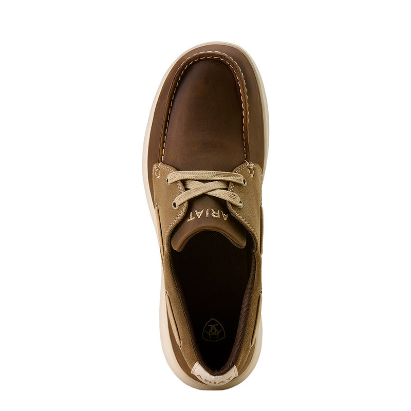 Ariat Men's Hilo Shore Distressed Brown Casual Shoe
