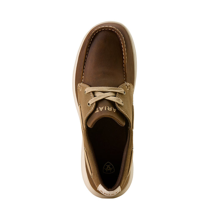 Ariat Men's Hilo Shore Distressed Brown Casual Shoe