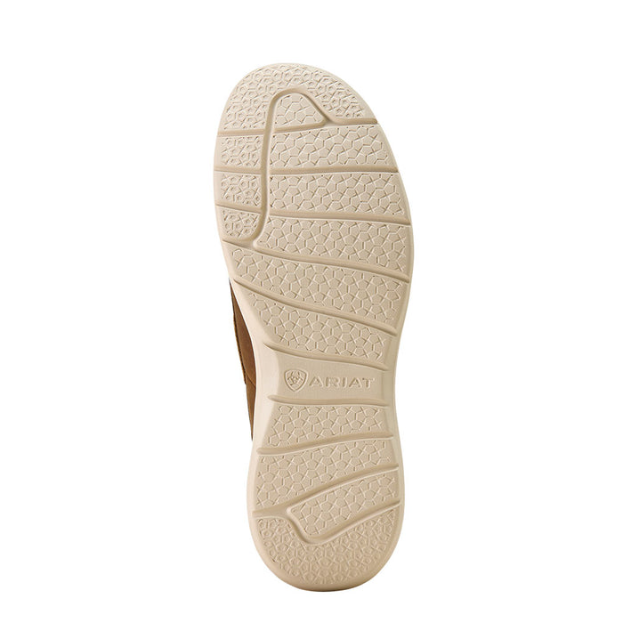 Ariat Men's Buckeye Waterproof Light Tan Croc Print Casual Shoe