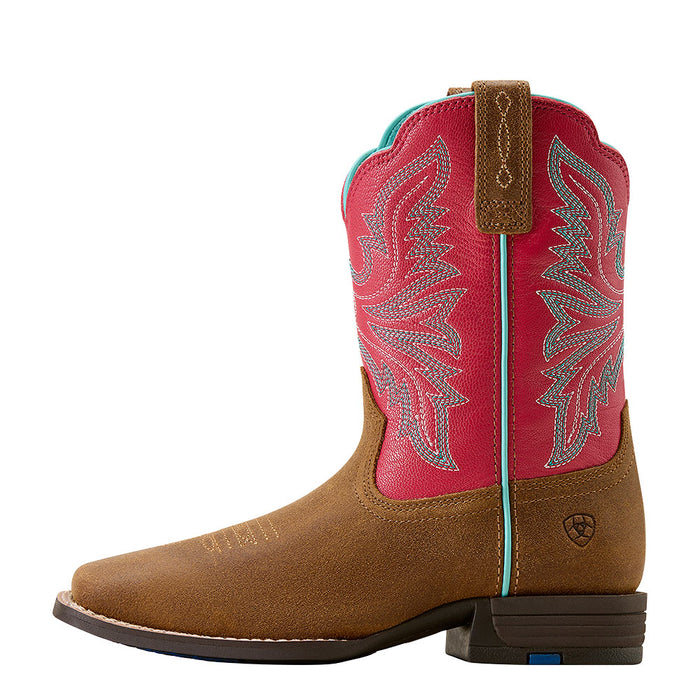 Ariat Kid's Westwood Wicker Brown Vamp Hot Pink Top