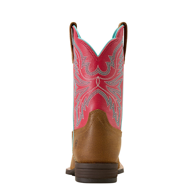 Ariat Kid's Westwood Wicker Brown Vamp Hot Pink Top